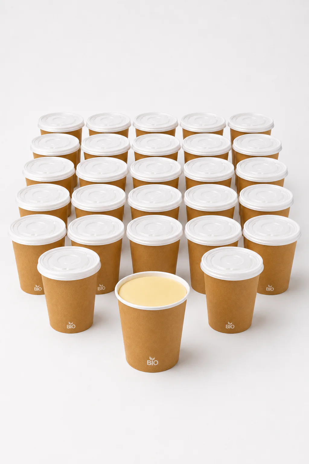 Ossenwit 24x, 24 bekers