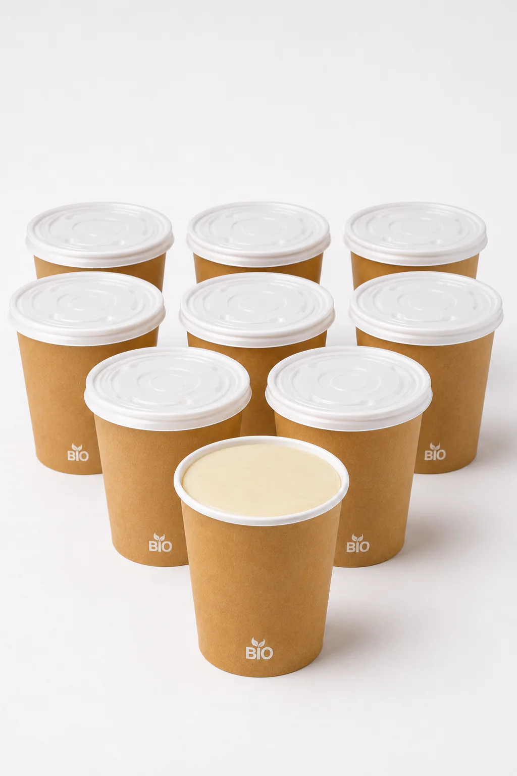 Ossenwit 8x, 8 bekers